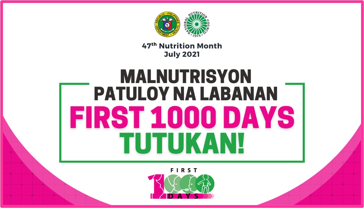 Nutrition Month 2021 Deped Theme The Filipino Scribe